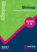 Cover: Biology Secondary Question Sets YEARS 7-9 - Learning by Questions Ltd