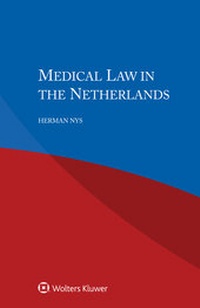 Abbildung von: Medical Law in the Netherlands - Kluwer Law International