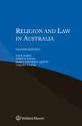 Cover: Religion and Law in Australia - Kluwer Law International