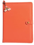 Cover: Snap Journal: Neon Rainbow - Hardcover-Notizbuch/Tagebuch/Memo mit stabiler Ringbindung und Druckknopf - Brown Trout-Auslieferer Flechsig