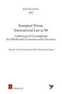 Abbildung von: European Private International Law at 50 - Intersentia Ltd