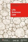Cover: Life Sciences Law - Dike Verlag Z&uuml;rich