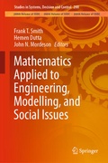 Cover: Mathematics Applied to Engineering, Modelling, and Social Issues - Springer