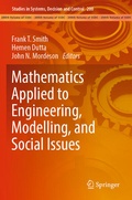 Cover: Mathematics Applied to Engineering, Modelling, and Social Issues - Springer