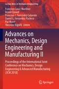 Cover: Advances on Mechanics, Design Engineering and Manufacturing II - Springer
