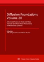 Cover: Advanced Topics in Heat and Mass Transfer and Fluid Flow Phenomena in Multiphase Systems - Trans Tech Publications Ltd