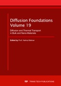 Cover: Diffusion and Thermal Transport in Bulk and Nano-Materials - Trans Tech Publications Ltd