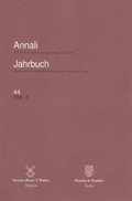 Cover: Annali dell'Istituto storico italo-germanico in Trento - Jahrbuch des italienisch-deutschen historischen Instituts in Trient. - Duncker & Humblot