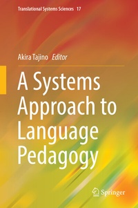 Enlarge image Cover: A Systems Approach to Language Pedagogy - Springer