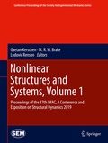 Cover: Nonlinear Structures and Systems, Volume 1 - Springer