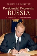 Cover: Presidential Decrees in Russia - Cambridge University Press