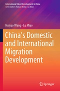 Cover: China's Domestic and International Migration Development - Springer