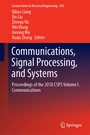 Cover: Communications, Signal Processing, and Systems - Springer