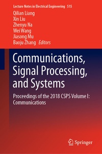 Enlarge image Cover: Communications, Signal Processing, and Systems - Springer