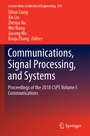 Cover: Communications, Signal Processing, and Systems - Springer