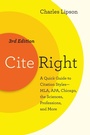 Cover: Cite Right - University of Chicago Press