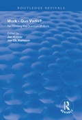 Cover: Work: Quo Vadis? - Routledge