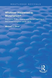 Enlarge image Cover: Whatever Happened to Monetarism? - Routledge