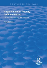 Abbildung von: Anglo-American Insanity Defence Reform - Routledge