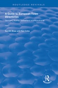 Cover: A Guide to European Town Directories - Routledge