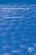 Cover: Advertising and the European City - Routledge