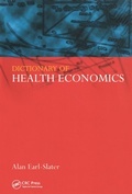 Cover: Dictionary of Health Economics - CRC Press
