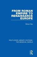 Cover: From Roman Empire to Renaissance Europe - Routledge