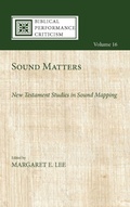 Cover: Sound Matters - Wipf & Stock Publishers