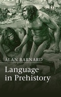 Cover: Language in Prehistory - Cambridge University Press
