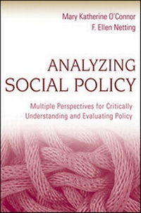Enlarge image Cover: Analyzing Social Policy - Wiley
