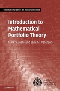 Cover: Introduction to Mathematical Portfolio Theory - Cambridge University Press