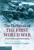 Cover: The Outbreak of the First World War - Cambridge University Press
