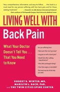 Cover: Living Well with Back Pain - Collins