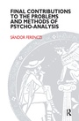 Cover: Final Contributions to the Problems and Methods of Psycho-analysis - Routledge