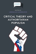 Cover: Critical Theory and Authoritarian Populism - University of Westminster Press