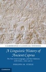 Cover: A Linguistic History of Ancient Cyprus - Cambridge University Press