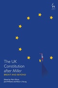 Cover: The UK Constitution after Miller - Hart Publishing