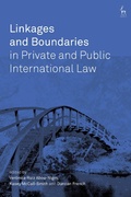 Cover: Linkages and Boundaries in Private and Public International Law - Hart Publishing