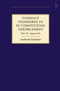Abbildung von: Evidence Standards in EU Competition Enforcement - Hart Publishing