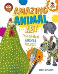Cover: Amazing Animal Art - Lerner Publishing Group