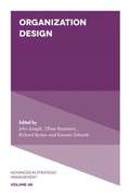 Cover: Organization Design - Emerald Publishing Limited