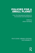 Cover: Policies for a Small Planet - Routledge