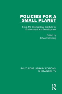 Abbildung von: Policies for a Small Planet - Routledge