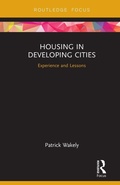 Cover: Housing in Developing Cities - Routledge
