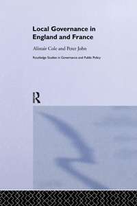 Enlarge image Cover: Local Governance in England and France - Routledge