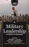 Cover: Military Leadership - Routledge