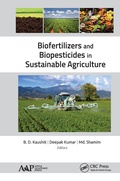 Cover: Biofertilizers and Biopesticides in Sustainable Agriculture - Apple Academic Press Inc.