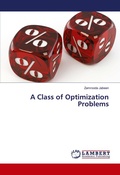 Cover: A Class of Optimization Problems - LAP Lambert Academic Publishing