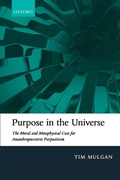 Cover: Purpose in the Universe - Oxford University Press