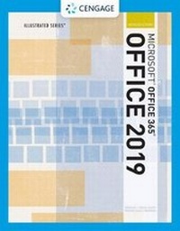 Abbildung von: Illustrated Microsoft Office 365 & Office 2019 Introductory, Loose-Leaf Version - Course Technology Inc